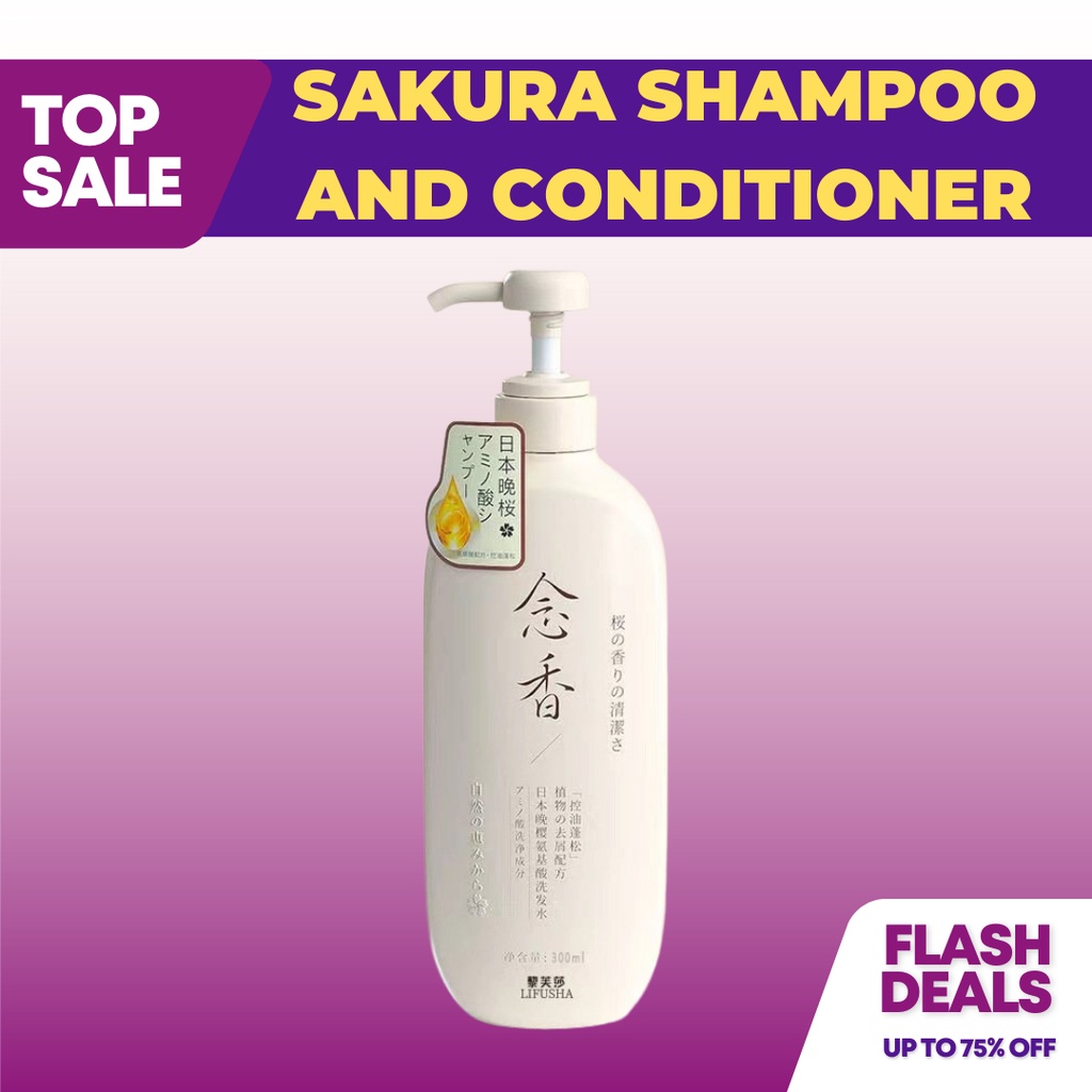 Original and Authentic Sakura Shampoo Japanese Amino Acid AntiDandruff