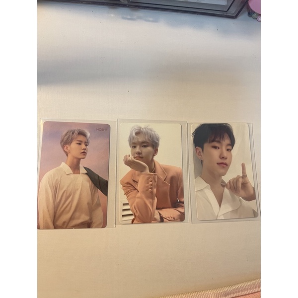 SEVENTEEN HOSHI OFFICIAL JAPAN PHOTOCARDS FALLIN FLOWER 24H Shopee