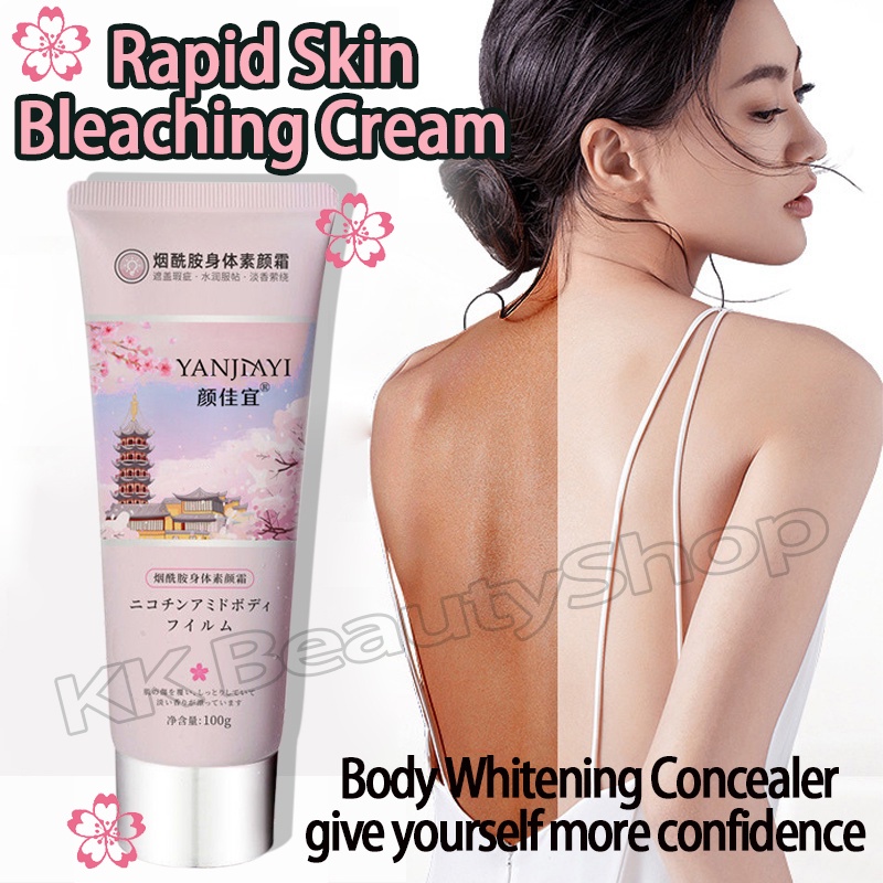 Yanjiayi Rapid Skin Bleaching Cream Body Concealer Beauty Lotion