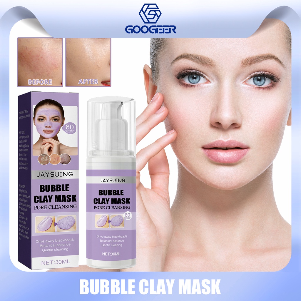 Jaysuing Bubble Facial Mask Deep Cleansing Moisturize Smearing Facial ...