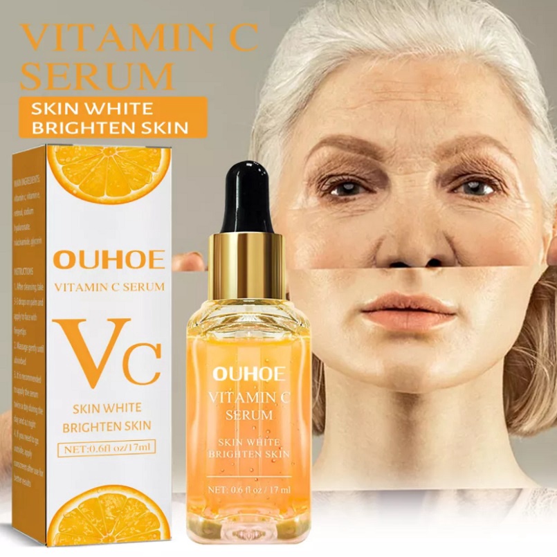 OUHOE VITAMIN C SERUM VC SKIN WHITE BRIGHTEN SKIN 7ml Shopee Philippines