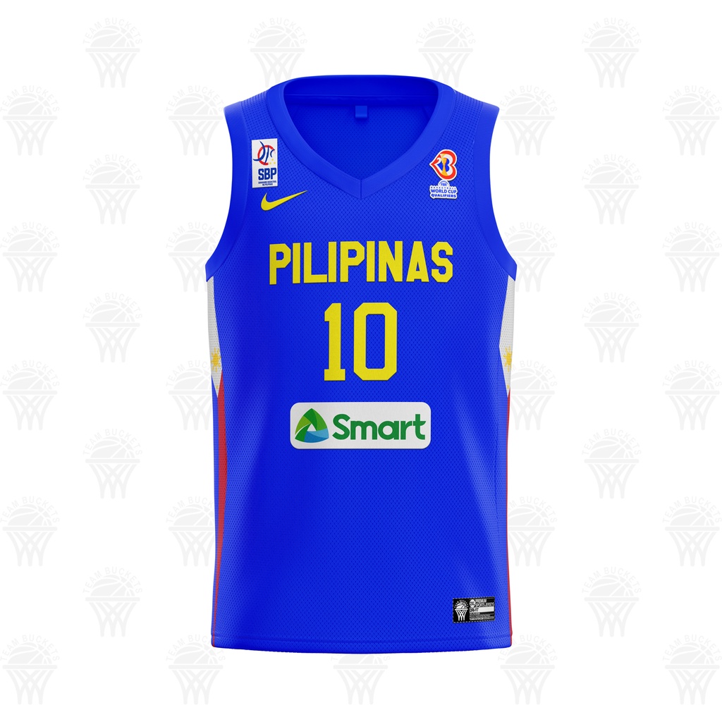 Rhenz Abando Gilas Pilipinas Basketball Jersey FIBA World Cup