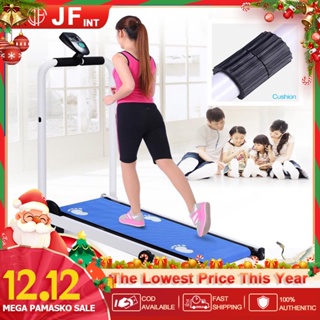 mini foldable treadmill FOR Running fitness mute foldable not electric manual treadmill machine