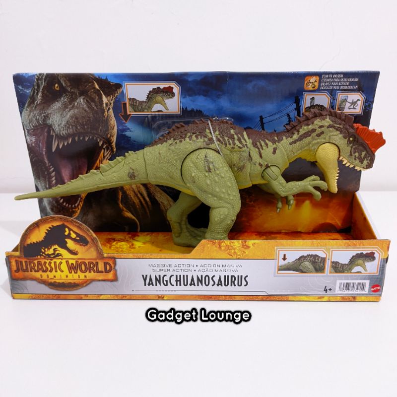 Mattel Jurassic World Dominion Massive Action Dinosaur figure ...