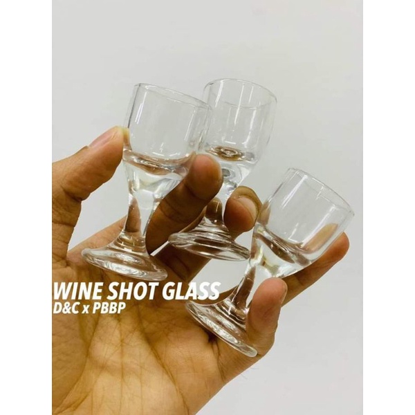 SHOT GLASS/ MINI WINE GLASS (6pcs) Shopee Philippines