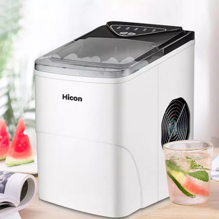 Hicon Ice Maker Portable Automatic Electric Household Mini Square Shape