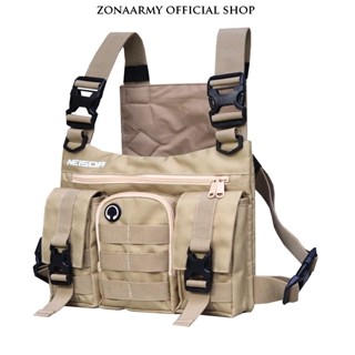 Neisda - Chestbag Chestbag Chest Bag Series Threepocket Cream #3