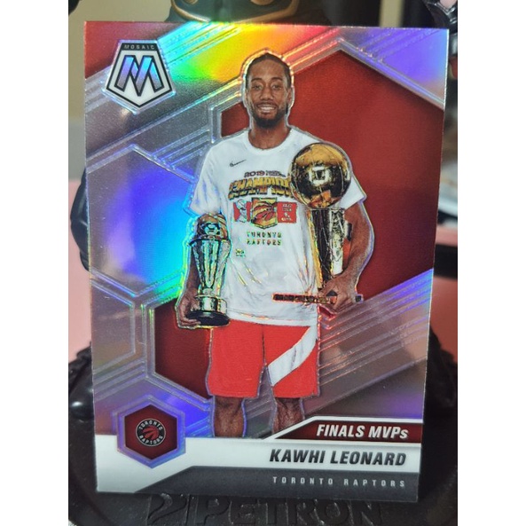 2020 Mosaic Finals MVP SILVER Kawhi Leonard NBA card Shopee Philippines