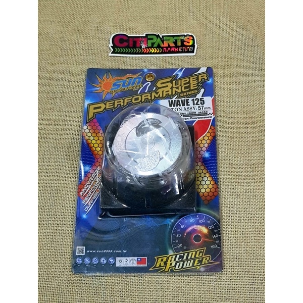 SUN RACING PISTON KIT 57mm Wave 125 xrm 125 Shopee Philippines