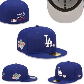 2022 MLB Baseball Cap Flat Head 5950 Fully Enclosed Women Yankees NY Classic Dodge Big Hat Men Style