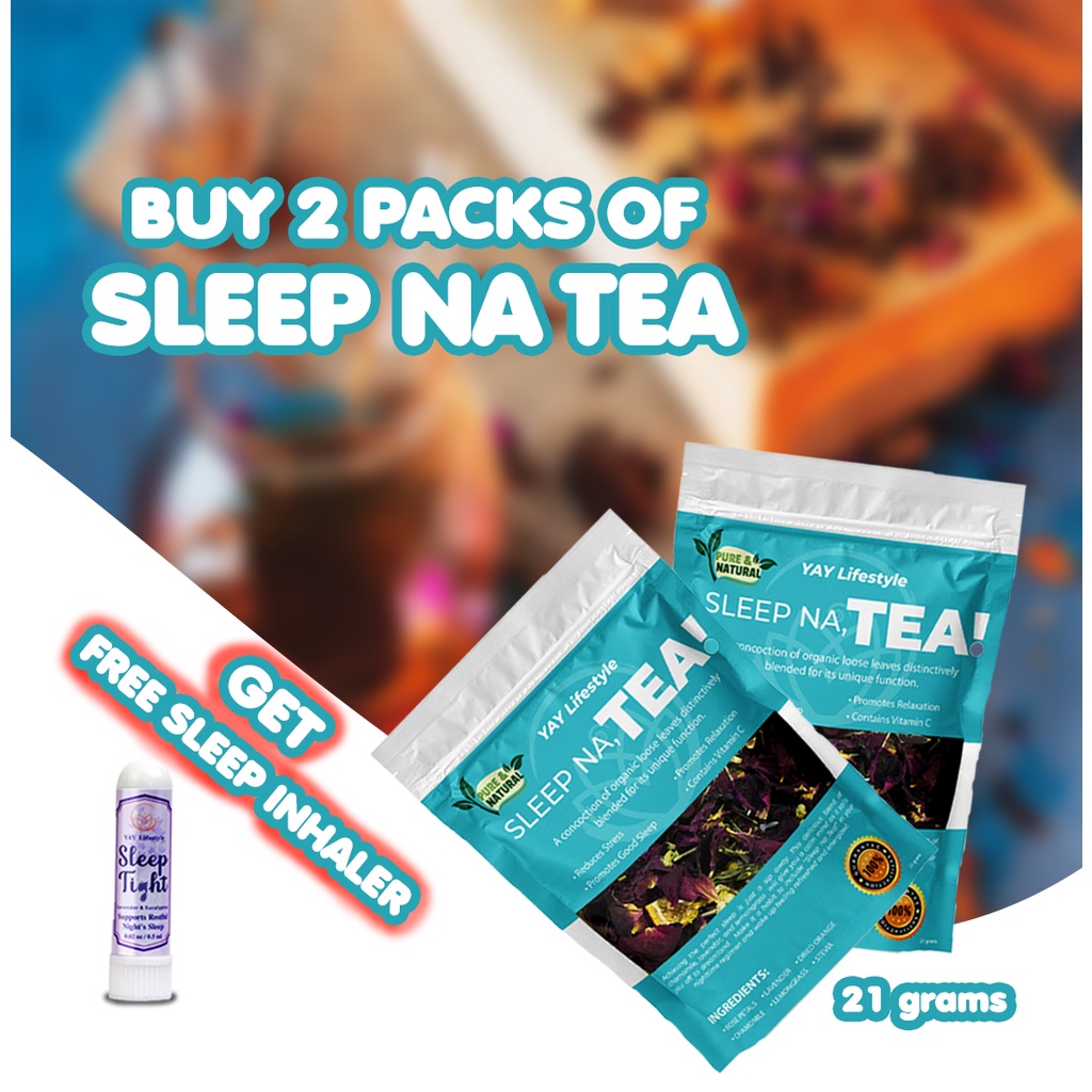 YAY Sleep na Tea (21g) Herbal Tea Loose Leaf Camomile Tea Anti