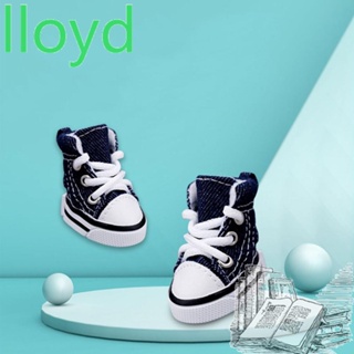 LLOYD1 Dog Shoes Fashion Wear-resisting Outdoor Anti-slip Casual Style Breathable Pet Denim Shoes