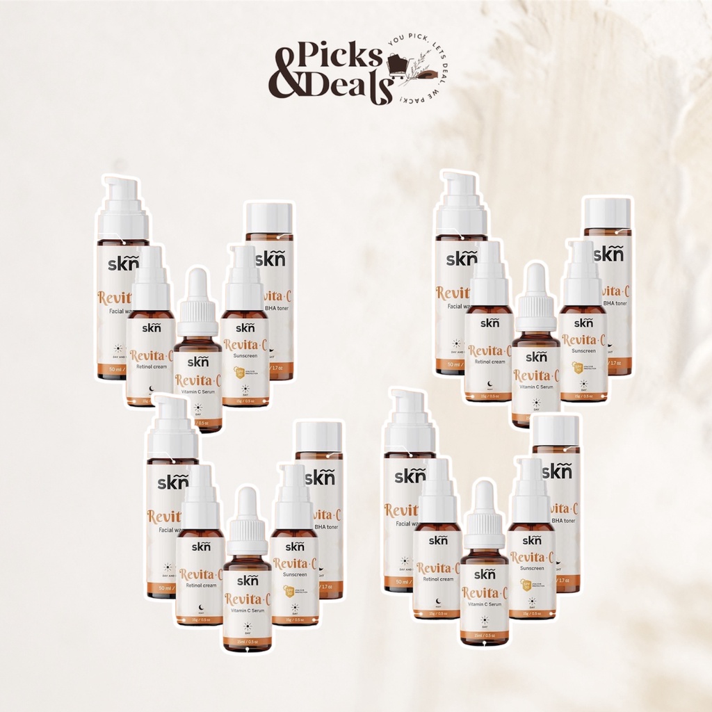 ( Reseller Package A ) REVITA C by SKN Skin Care JESSY MENDIOLA and KAT