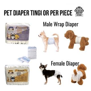 Pet Diaper Tingi Male and Female Disposable Diaper Dogs