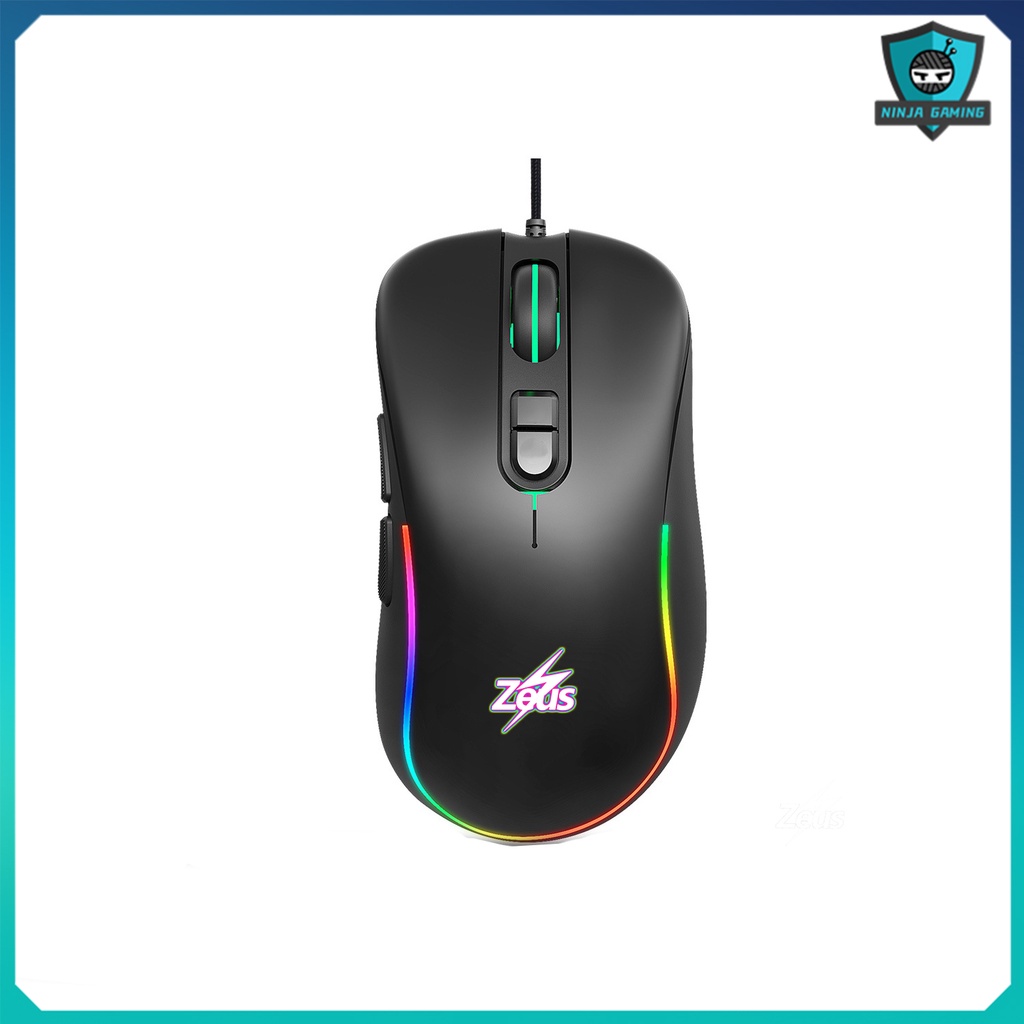 Ninja MR003 ( Enigma Spirit ) Wired RGB Gaming Mouse 7 RGB Backlight