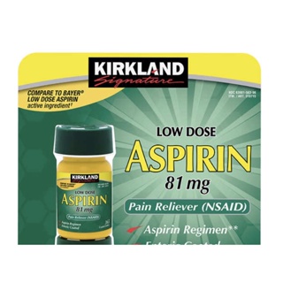 Kirkland Signature Low Dose Aspirin 81 mg | 365 Tablets Expiry 5/30 ...