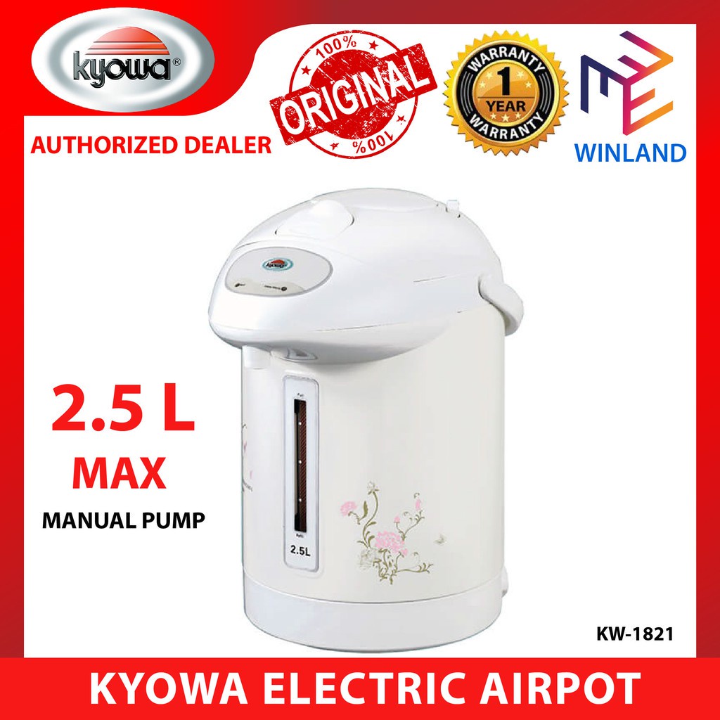 KYOWA by Winland Electric Airpot Thermos Air Pot Water Dispenser w