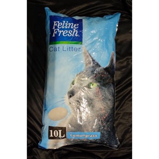 10ltrs.feline fresh cat litter sand lemongrass flavor