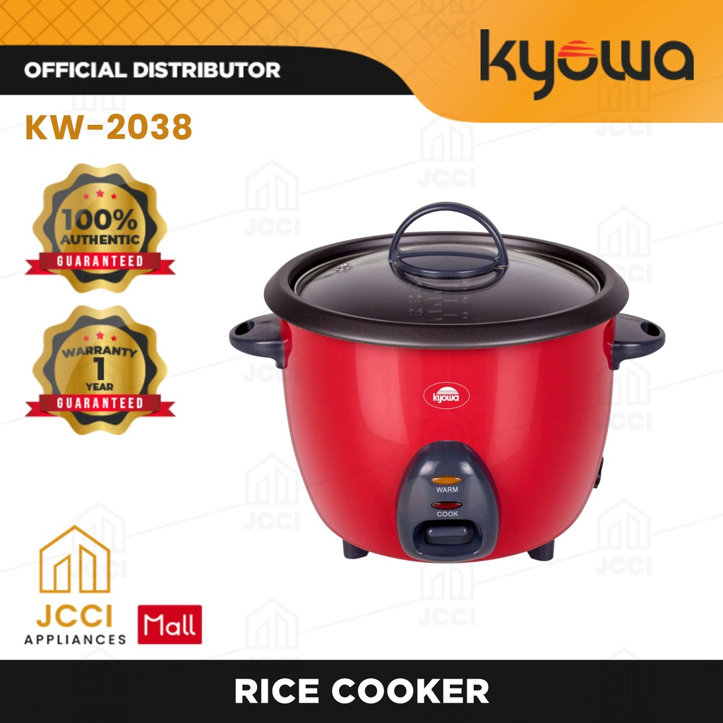 Kyowa Rice Cooker 1.8 Lts Drum Original with 1 Year Warranty KW2038