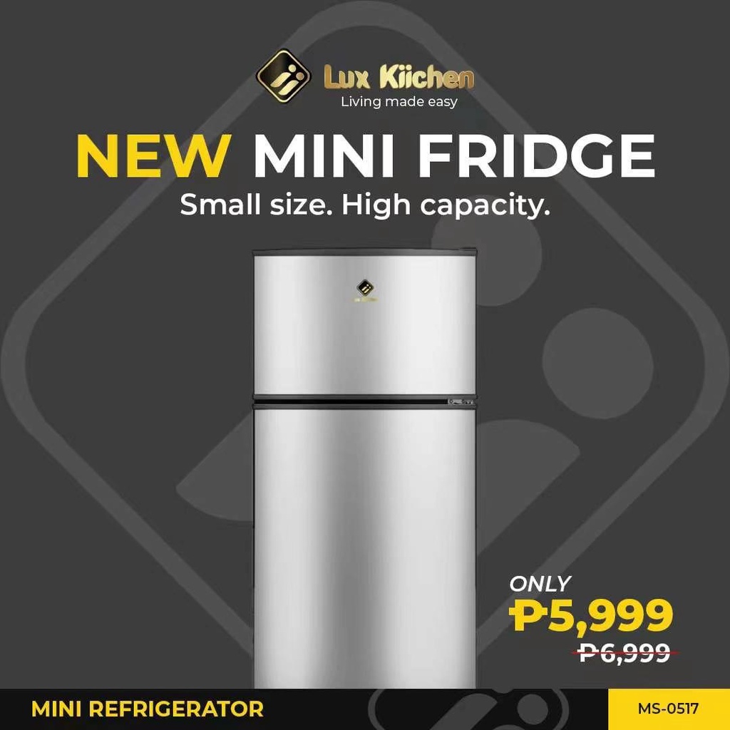 J And A5 Mini Refrigerator with Freezer 48L Room Lux Kitchen Frost