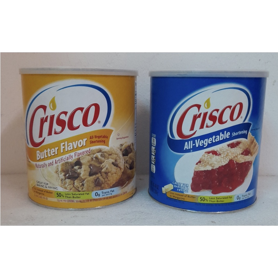 Crisco Butter Flavor Shortening 1.36kg {USA} Shopee Philippines