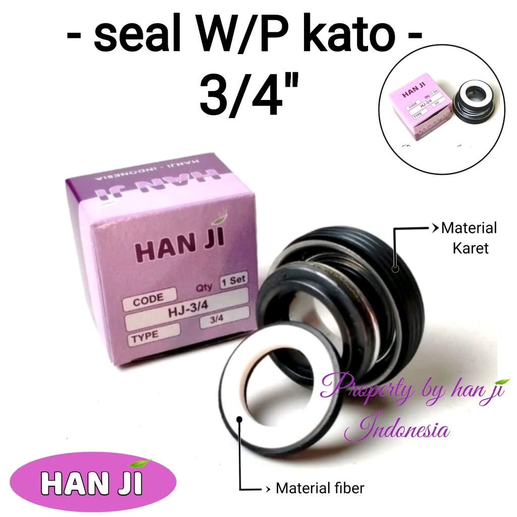 MESIN Mechanical seal seal kato 3/4 Water Pump Machine 2inch 3inch 1