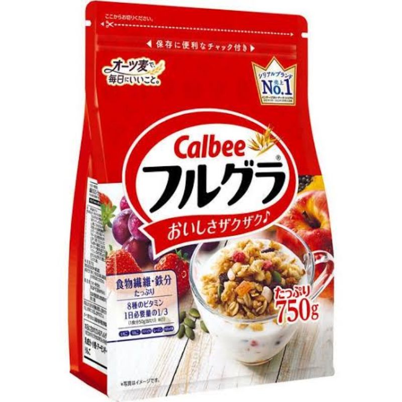 Calbee Fruit Cereal Granola 750g | Shopee Philippines