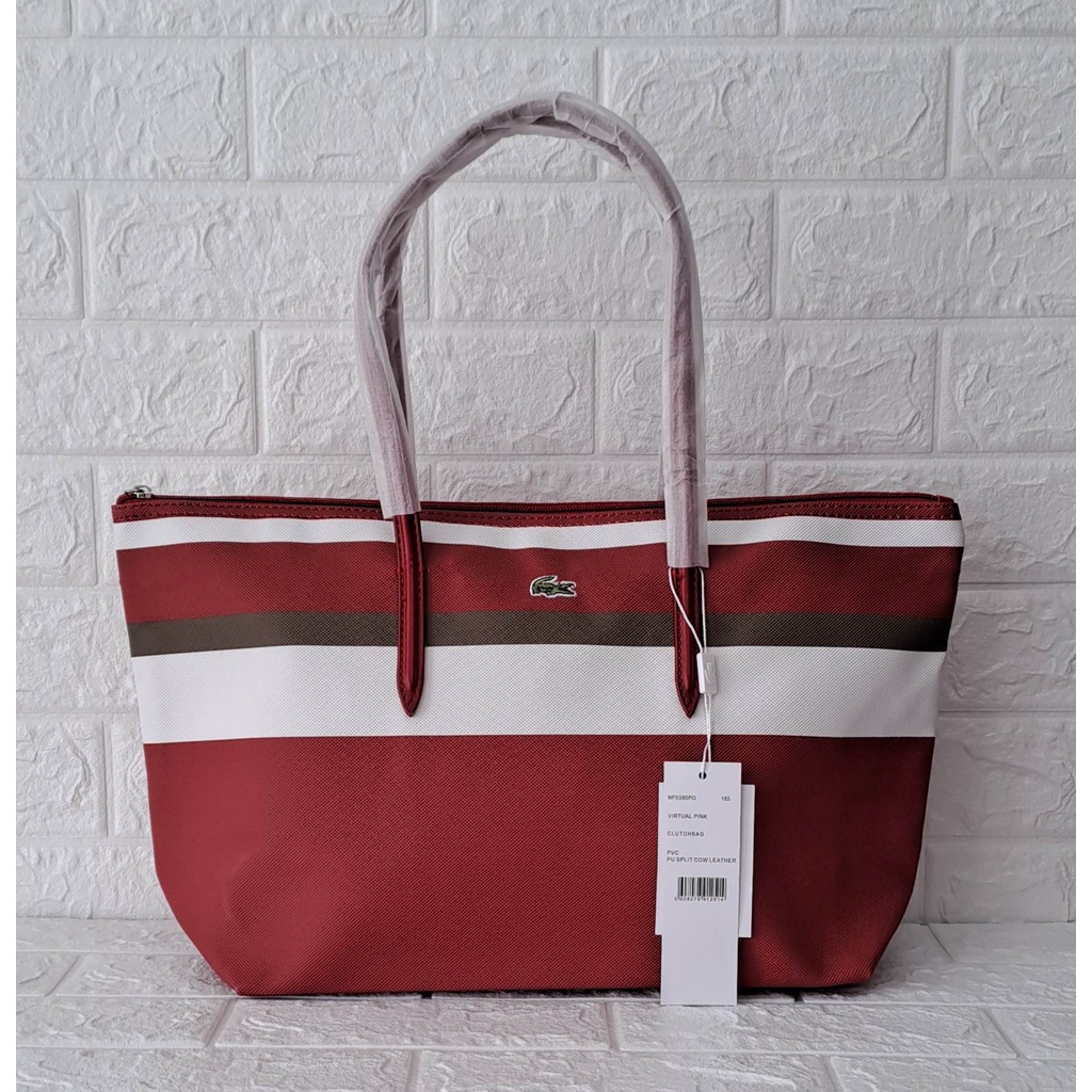 Lacoste tote bag in assorted design Shopee Philippines