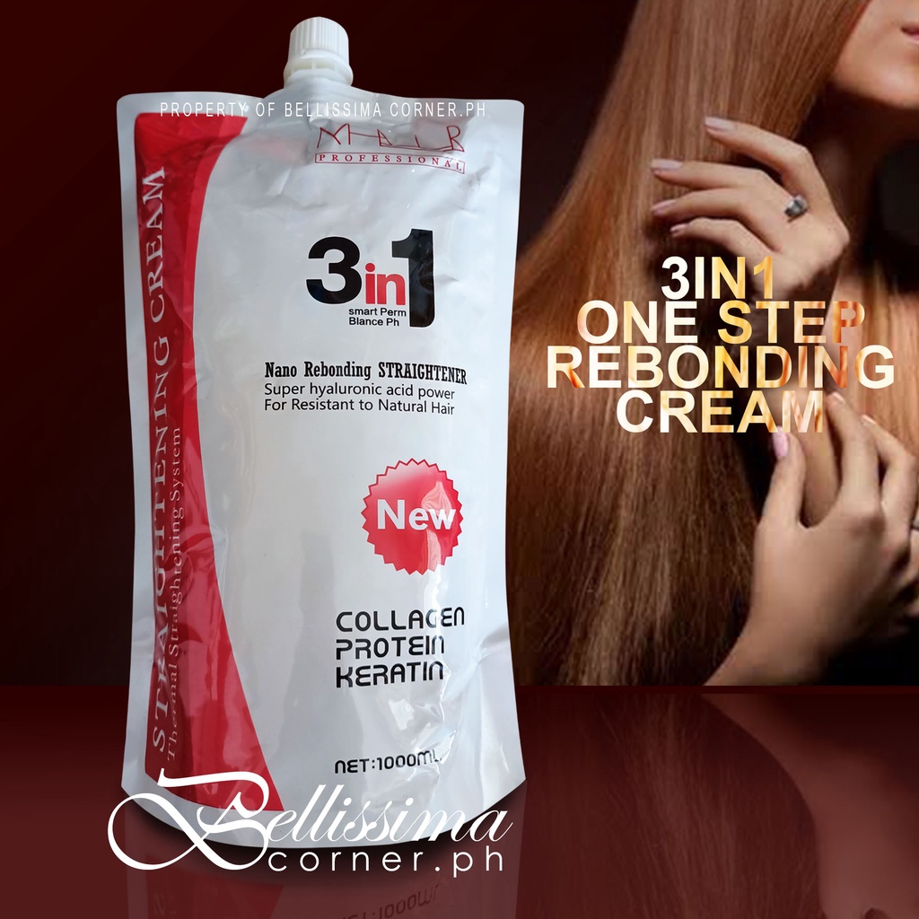 MAIR nano 3in1 Rebonding Straightener 1000ml Shopee Philippines