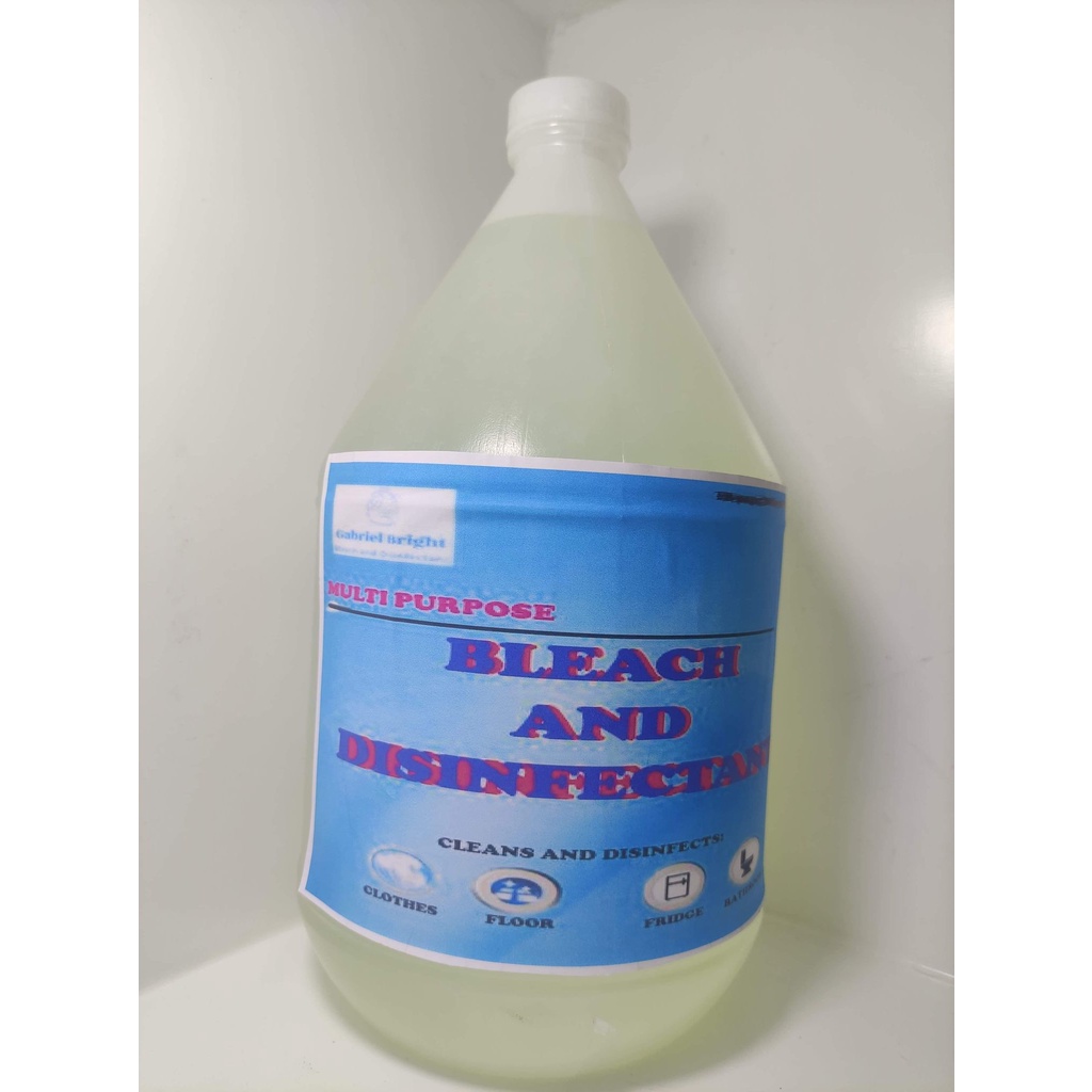 1 Gallon Disinfecting Multi-Purpose Liquid Bleach Similar To Clorox Or ...