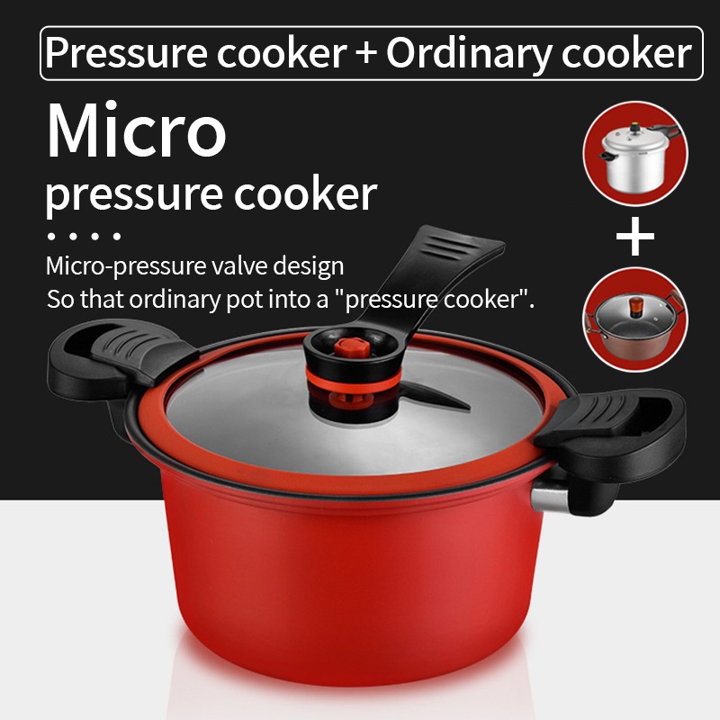 Micro pressure pot cooking Nonstick pan for soup 3.5L family multi