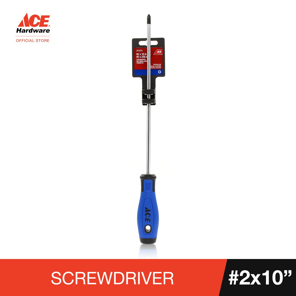 Ace Hardware Screwdriver Phillips 2X10" (2X250Mm) Shopee Philippines
