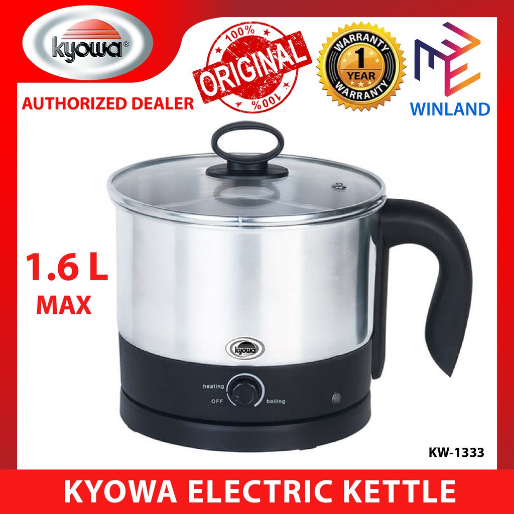 KYOWA by Winland Multi Function Electric Kettle Water Heater 1.6L
