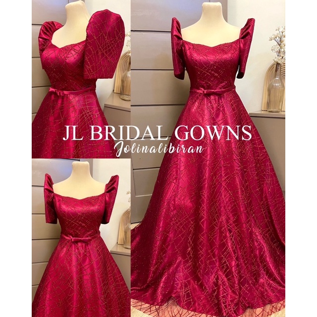 Prom Gown JS Prom Gown Ballgown Filipiniana | medicproapp.com