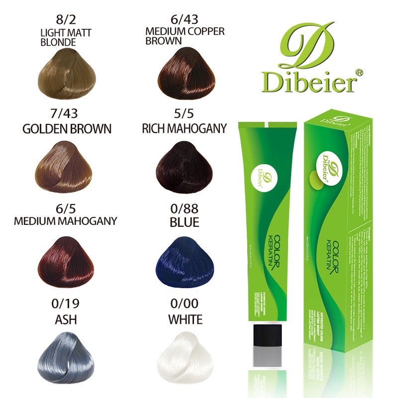Dibeier hair color 100ml Shopee Philippines