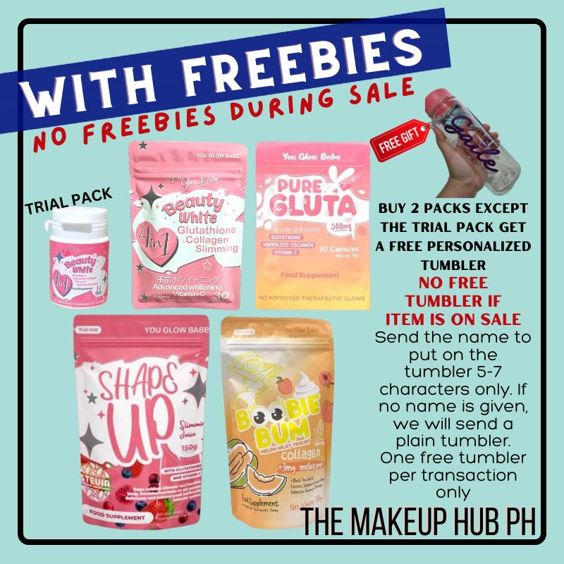 ONHAND You Glow Babe Beauty White Glutathione SHAPE UP Juice Boobie Bum