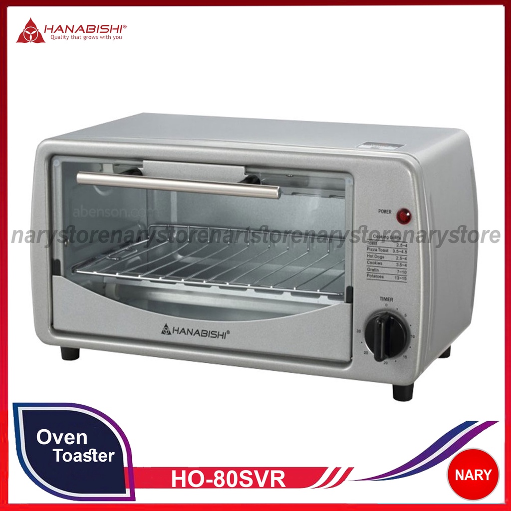 Hanabishi HO80SVR 9L Oven Toaster Shopee Philippines