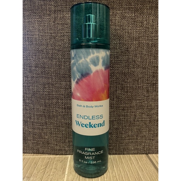 Bath & Body Works Endless Weekend Fine Fragrance Mist 236ml Shopee