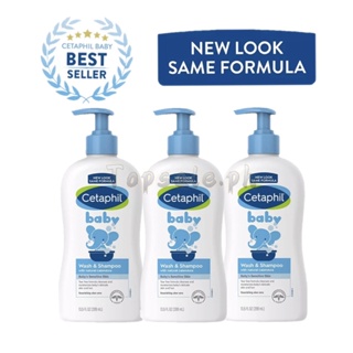 ( SET OF 3 ) NEW Cetaphil Baby Gentle Wash & Shampoo 400ml