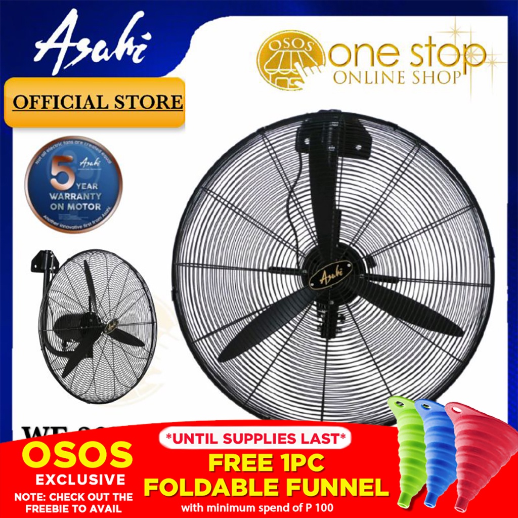 Asahi Original 26inch Industrial Wall Fan Electric Fan WF2601 •OSOS