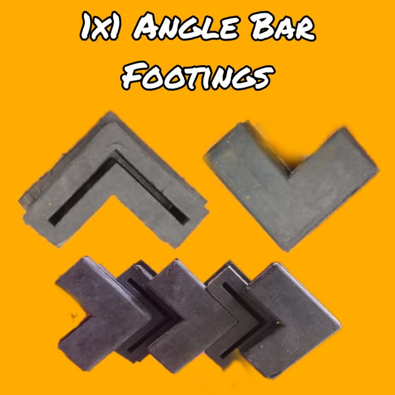 1x1 Angle Bar Footings 1by1 Angular Bar Shopee Philippines