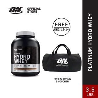 Optimum Nutrition Platinum Hydro Whey Protein 3.5 lbs [FREE ON GYM BAG DEC 12-14]