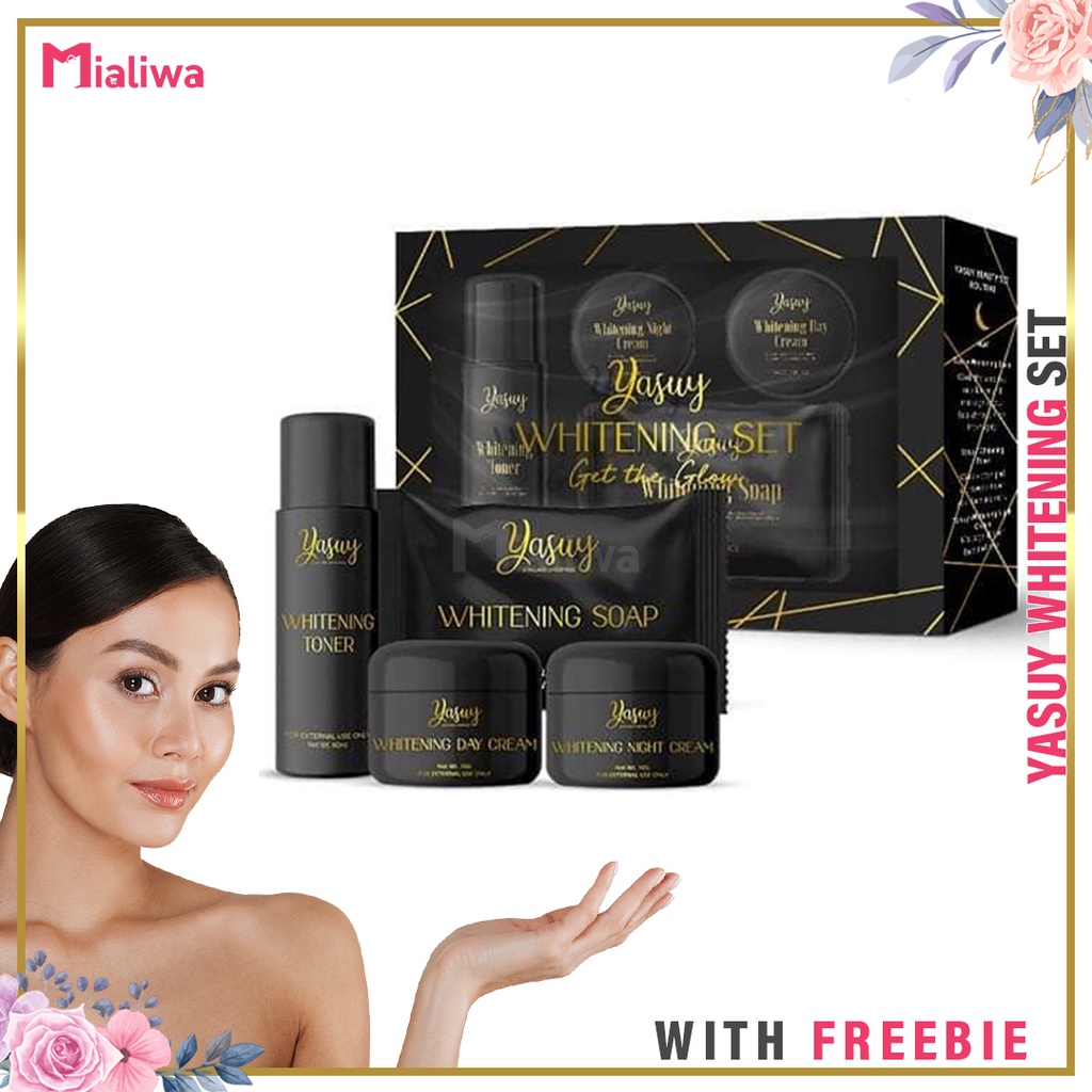 Yasuy Beauty & Whitening Set, Skin Care Exfoliating Kit, Sunscreen Scar Remover Beauty Facial Wash