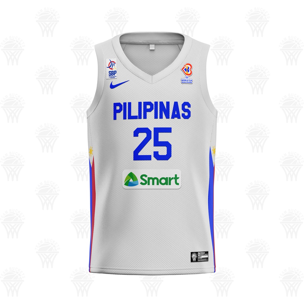 Japeth Aguilar Gilas Pilipinas Basketball Jersey FIBA World Cup ...