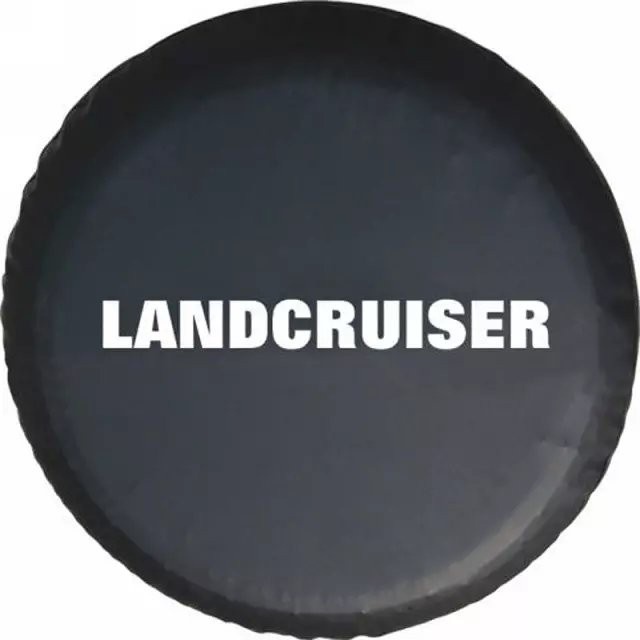 LAND CRUISER 1517 Inch PVC Leather Spare Tire Cover Spare Tyre Cover