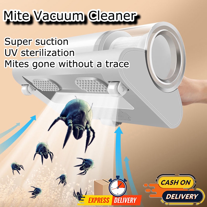 Mite vacuum cleaner with UV light Bed vacuum cleaner Wireless Handheld