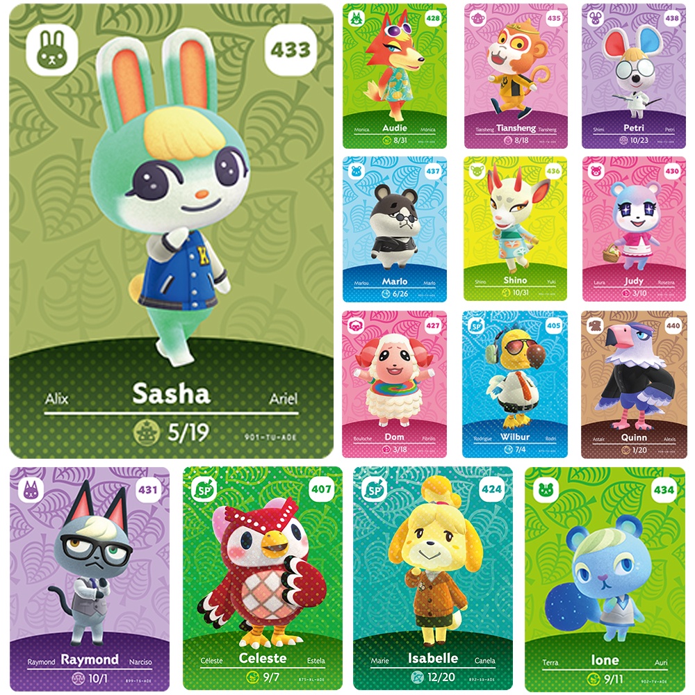 Animal Crossing Card New Horizons For NS Games Amibo Switch/Lite Card ...