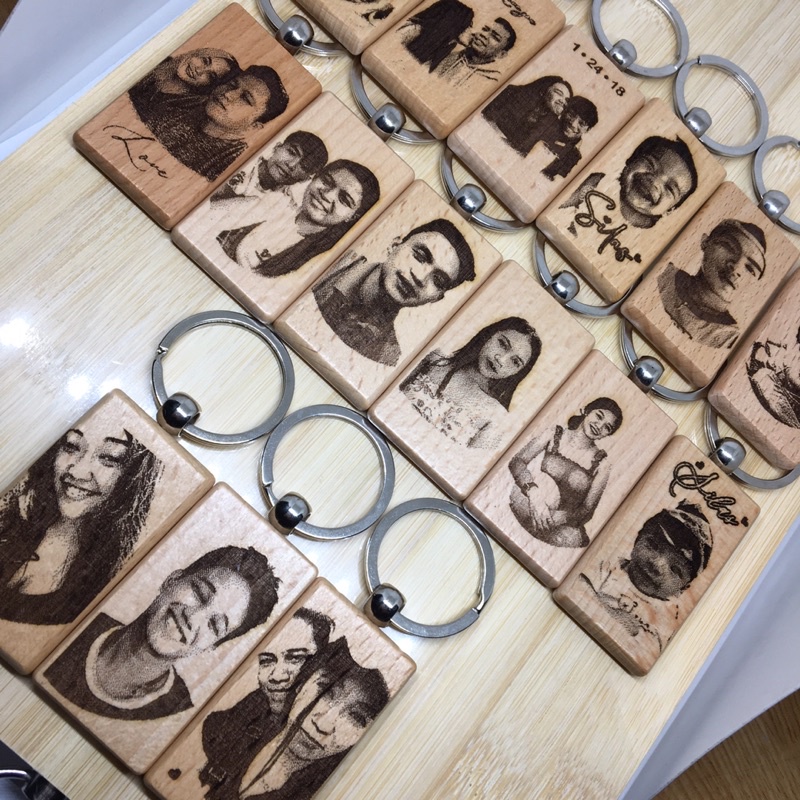 Laser Engraved Keychain (Buy 1 Get 1) Free Layout Shopee Philippines