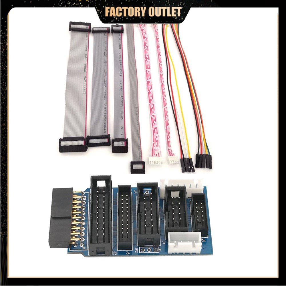 Multifunction JLINK V8 V9 Plate JTAG to SWD Support for ULINK2 STLINK