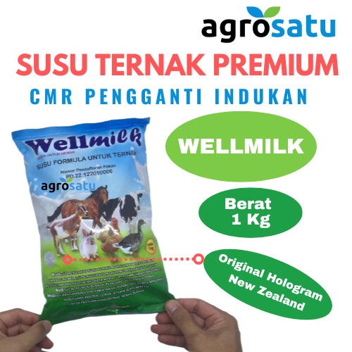 Goat Cattle Milk Cempe Pedet 1Kg WELLMILK CMR Milk Substitute For